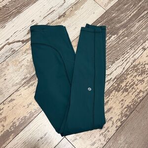 lululemon athletica Teal Leggings size 4